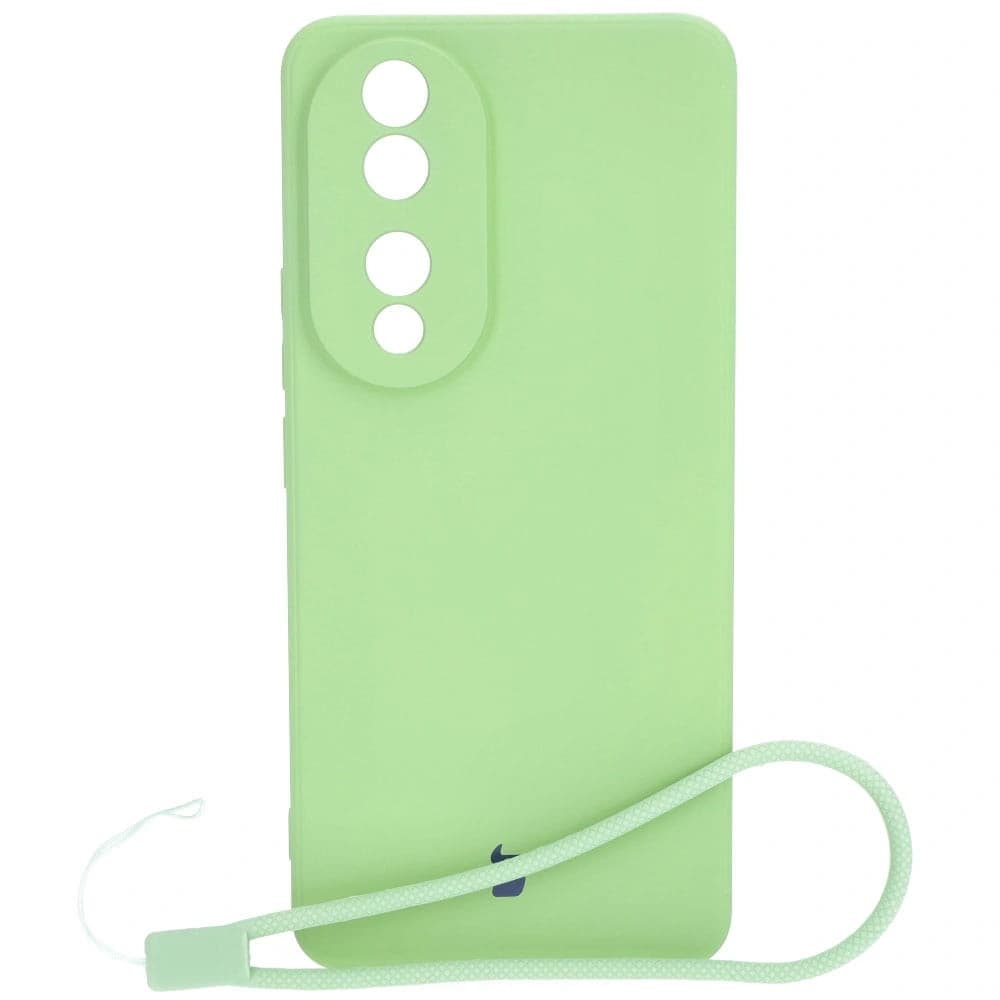 Etui Bizon Case Silicone Sq pro Honor 90 jasně zelené - 1