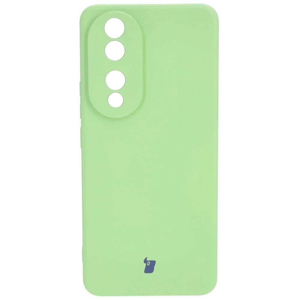 Etui Bizon Case Silicone Sq pro Honor 90 jasně zelené - 2
