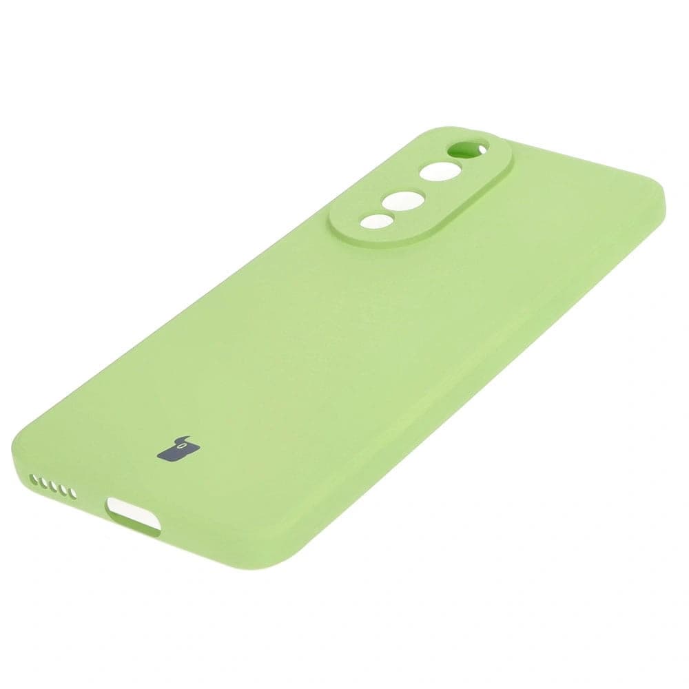 Etui Bizon Case Silicone Sq pro Honor 90 jasně zelené - 3