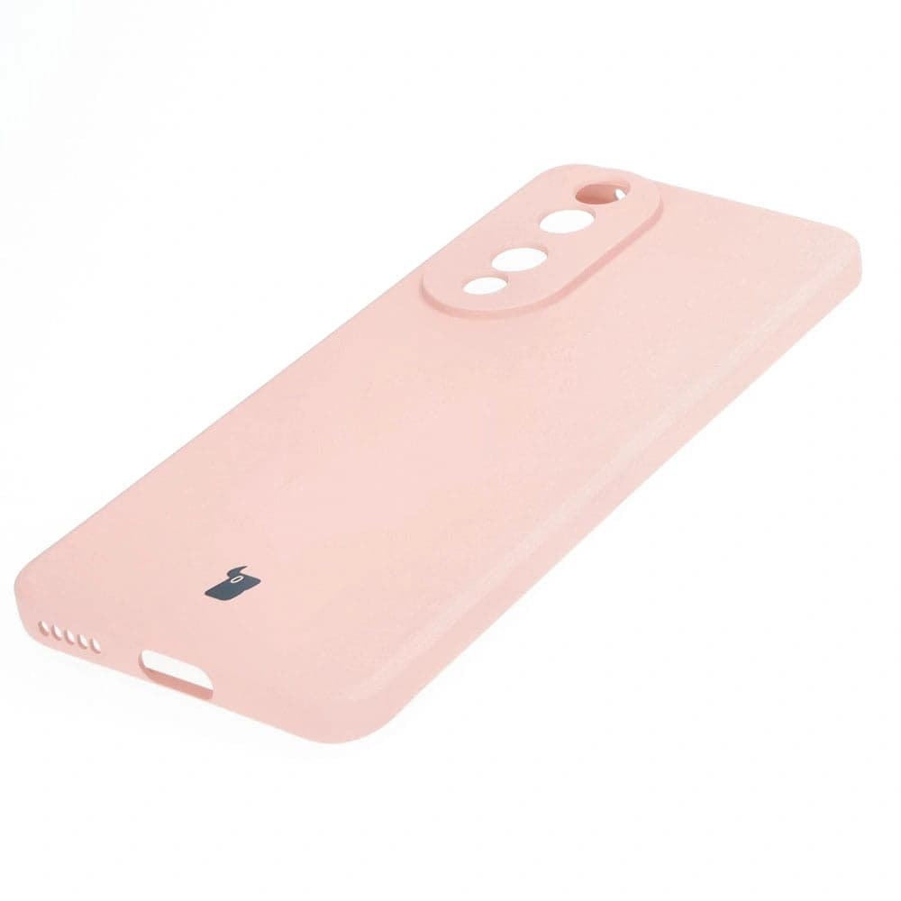 Etui Bizon Case Silicone Sq pro Honor 90 světle růžové - 3