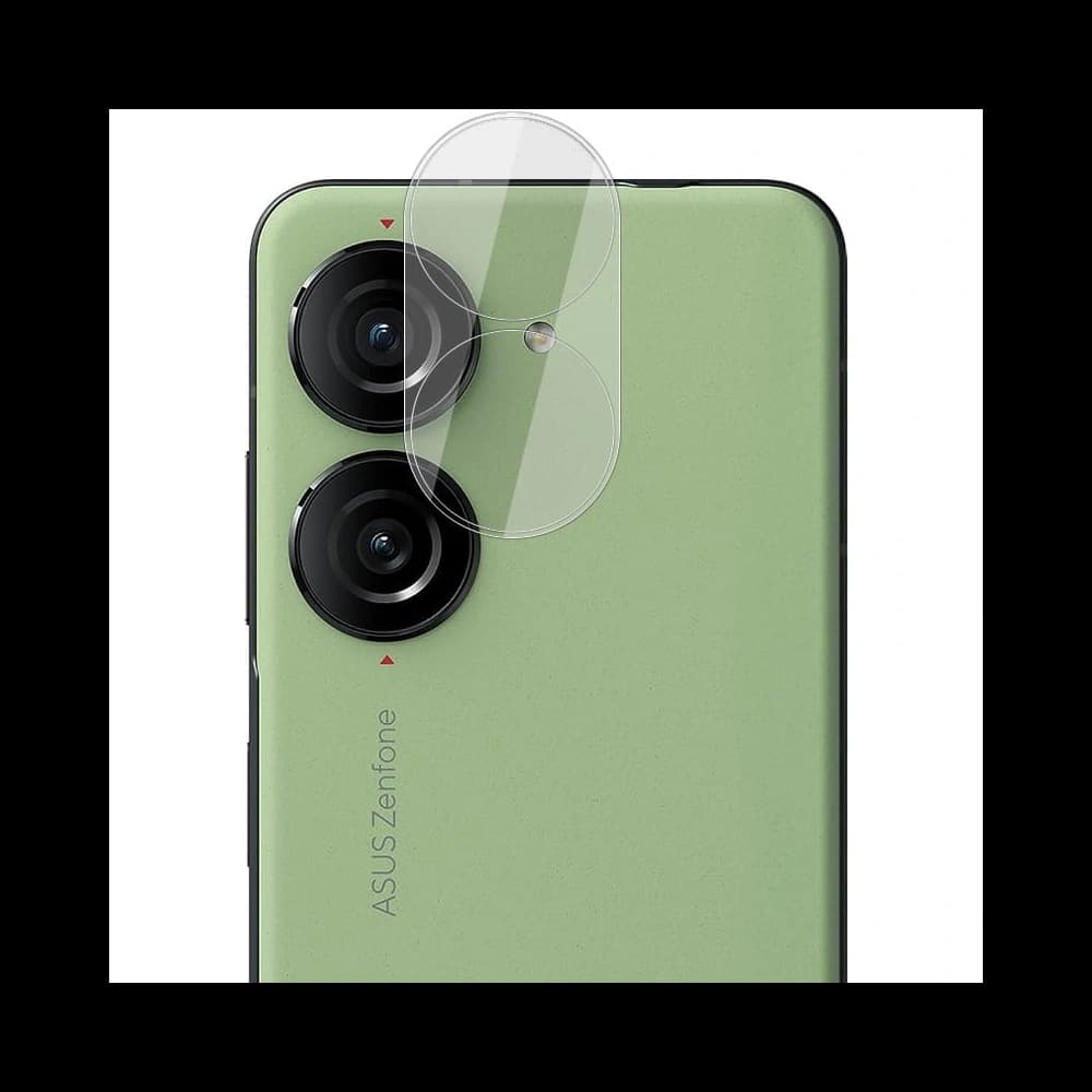 3x Sklo na displej + sklo na kameru BIZON Clear pro Asus Zenfone 10 - 6