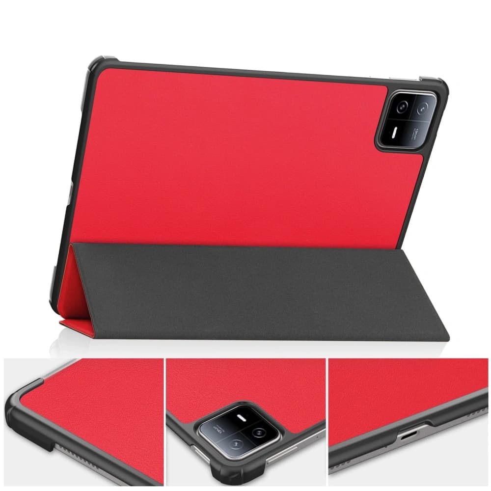 Etui Bizon Case Tab Croc do Xiaomi Pad 6 / Pad 6 Pro czerwone - 6