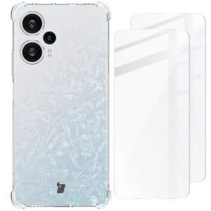 Etui Bizon Case Clear Pack do Xiaomi Poco F5 przezroczyste