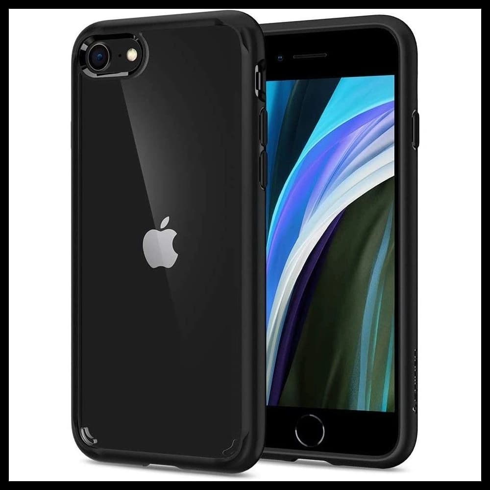 Etui Spigen Ultra Hybrid Apple iPhone SE 2022/SE 2020/8/7 Černá - 1