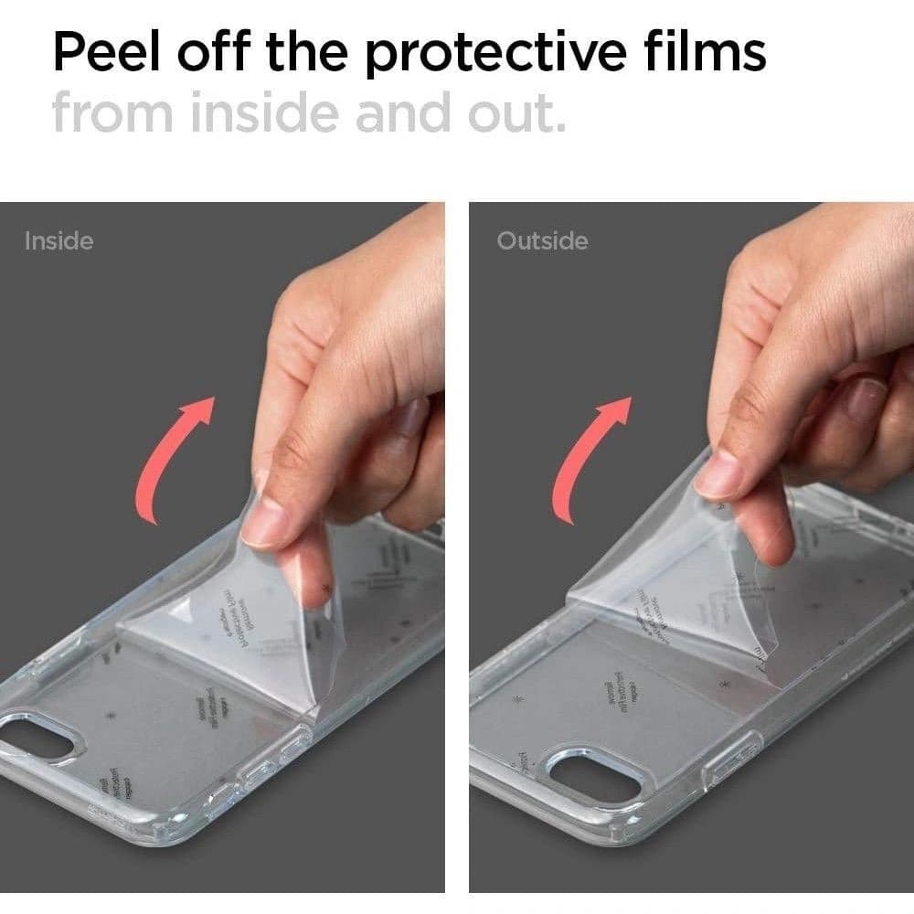 Etui Spigen Ultra Hybrid Apple iPhone SE 2022/SE 2020/8/7 Černá - 6