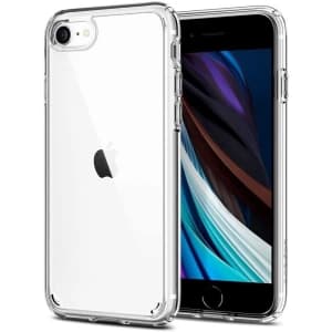 Etui Spigen Ultra Hybrid Apple iPhone SE 2022/SE 2020/8/7 Crystal Clear