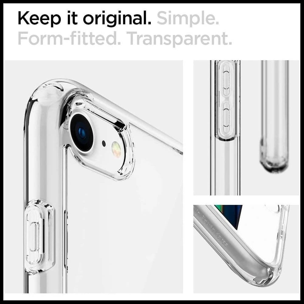 Etui Spigen Ultra Hybrid Apple iPhone SE 2022/SE 2020/8/7 Átlátszó - 5
