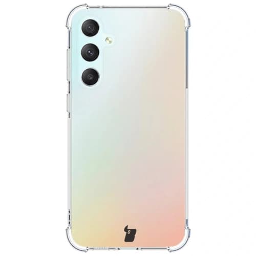 Bizon Case Clear Pack case + 2x screen glass Samsung Galaxy S23 FE clear