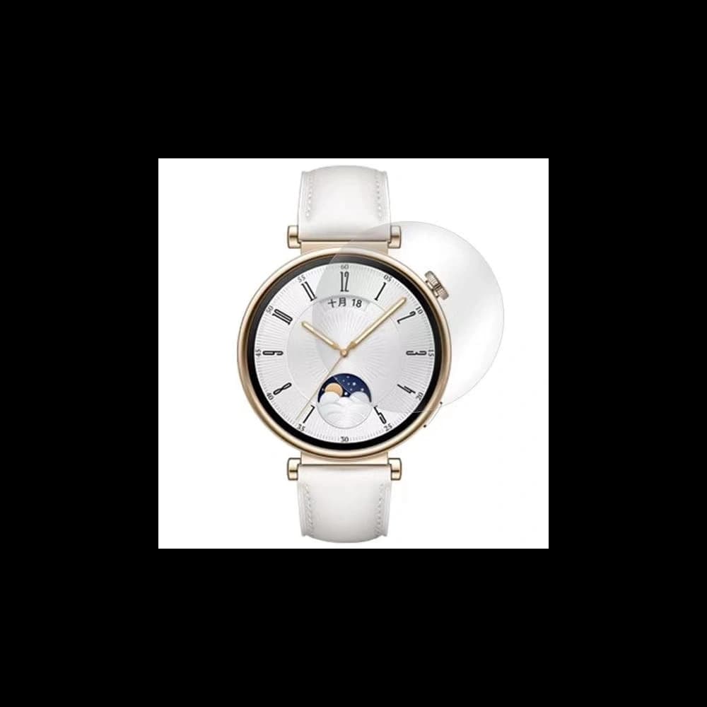 Bizon Glass Watch Hydrogel Huawei Watch GT 4 41 mm [2 PACK] - 4