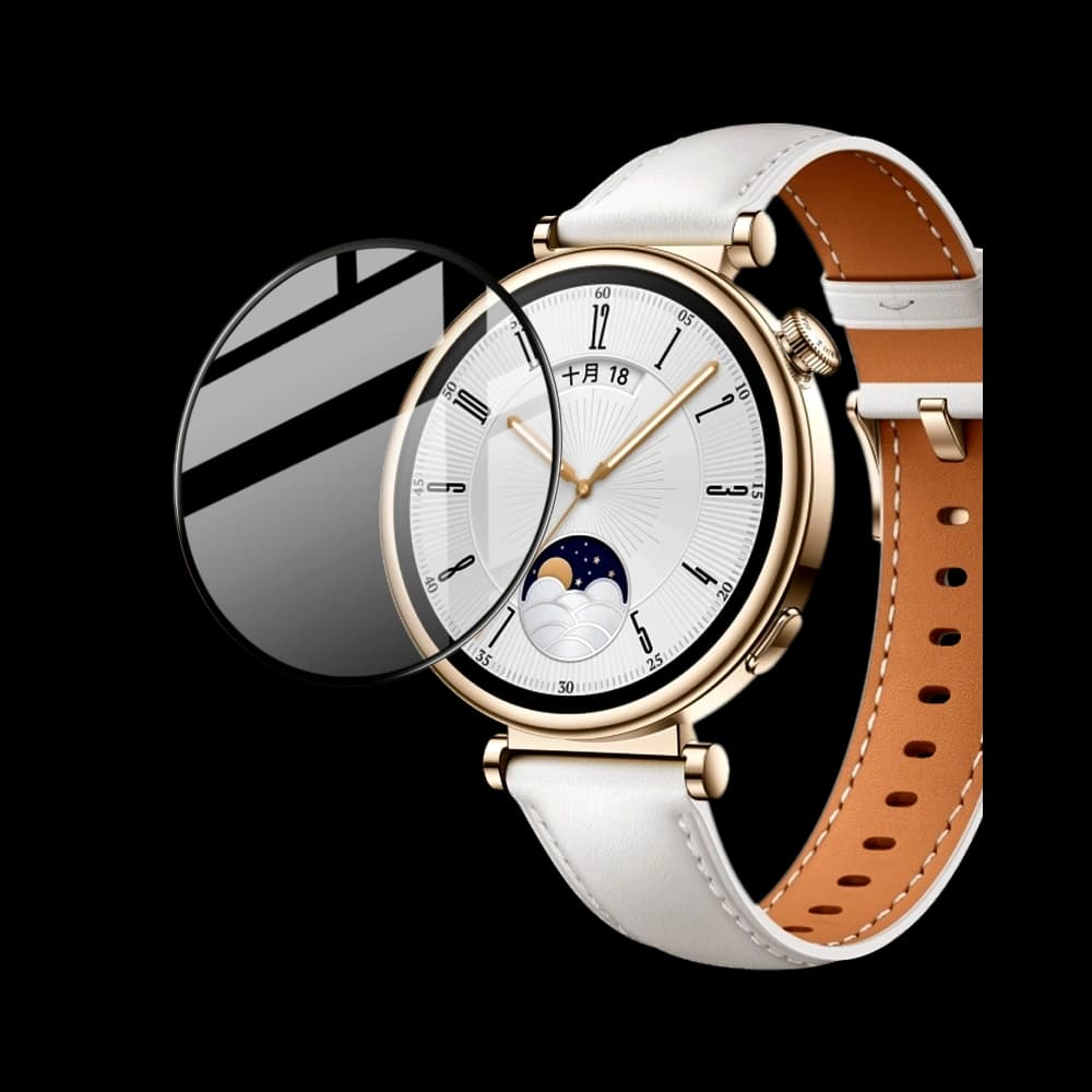 Bizon Glass Watch Edge Hybrid Huawei Watch GT 4 41 mm schwarz - 2