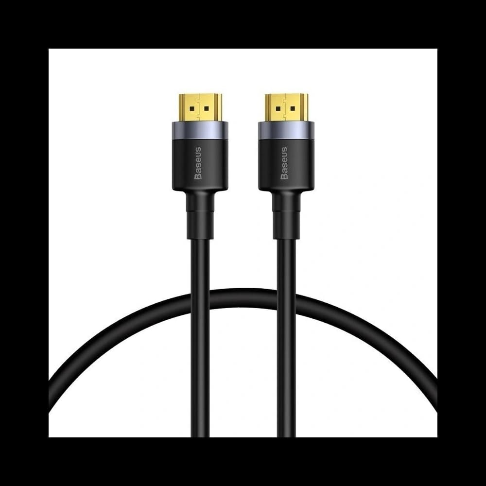 Kábel Baseus Cafule 4KHDMI 4KHDMI-hoz 1m Fekete - 1