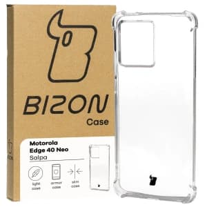Bizon Case Salpa für Motorola Edge 40 Neo klar