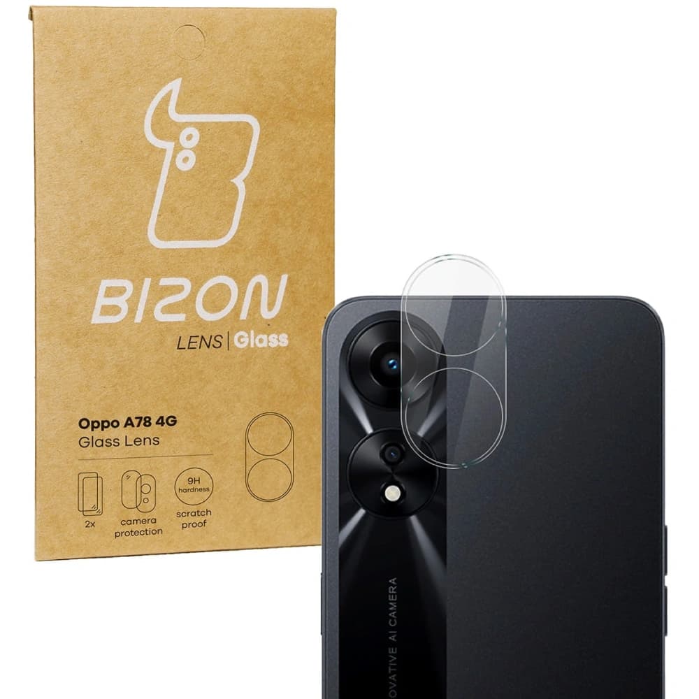 Bizon Glass Lens Oppo A78 4G [2 PACK] - 1