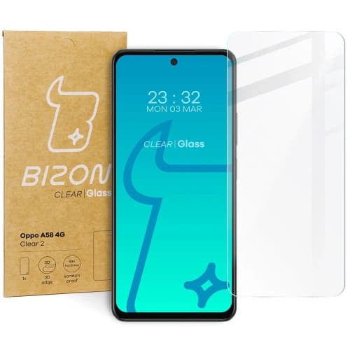 Bizon Glas Klar 2 Oppo A58 4G