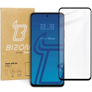 Bizon Glass Edge 2 Oppo A58 4G black