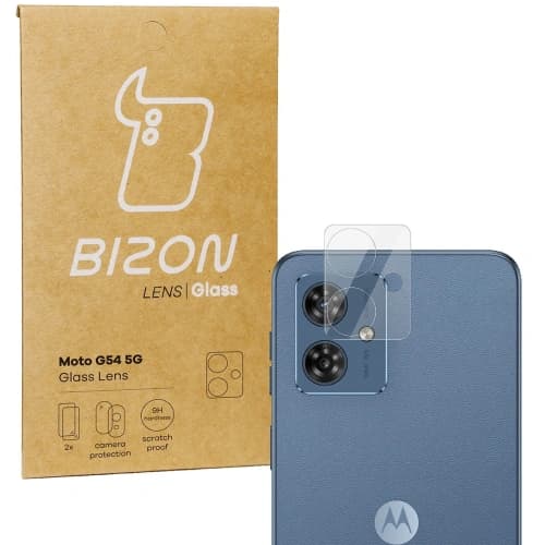 Bizon Lentilă de Sticlă Motorola Moto G54 5G [2 PACHET]