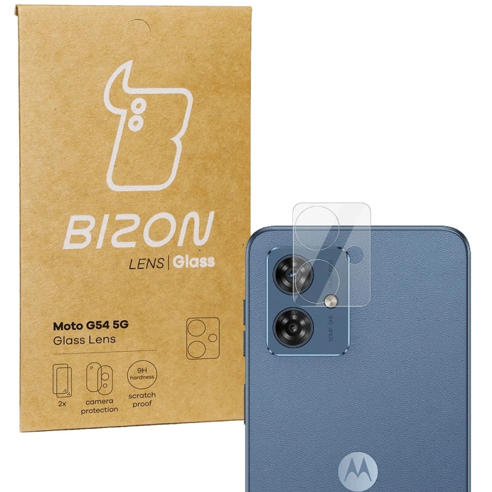 Bizon Lentilă de Sticlă Motorola Moto G54 5G [2 PACHET] - 1