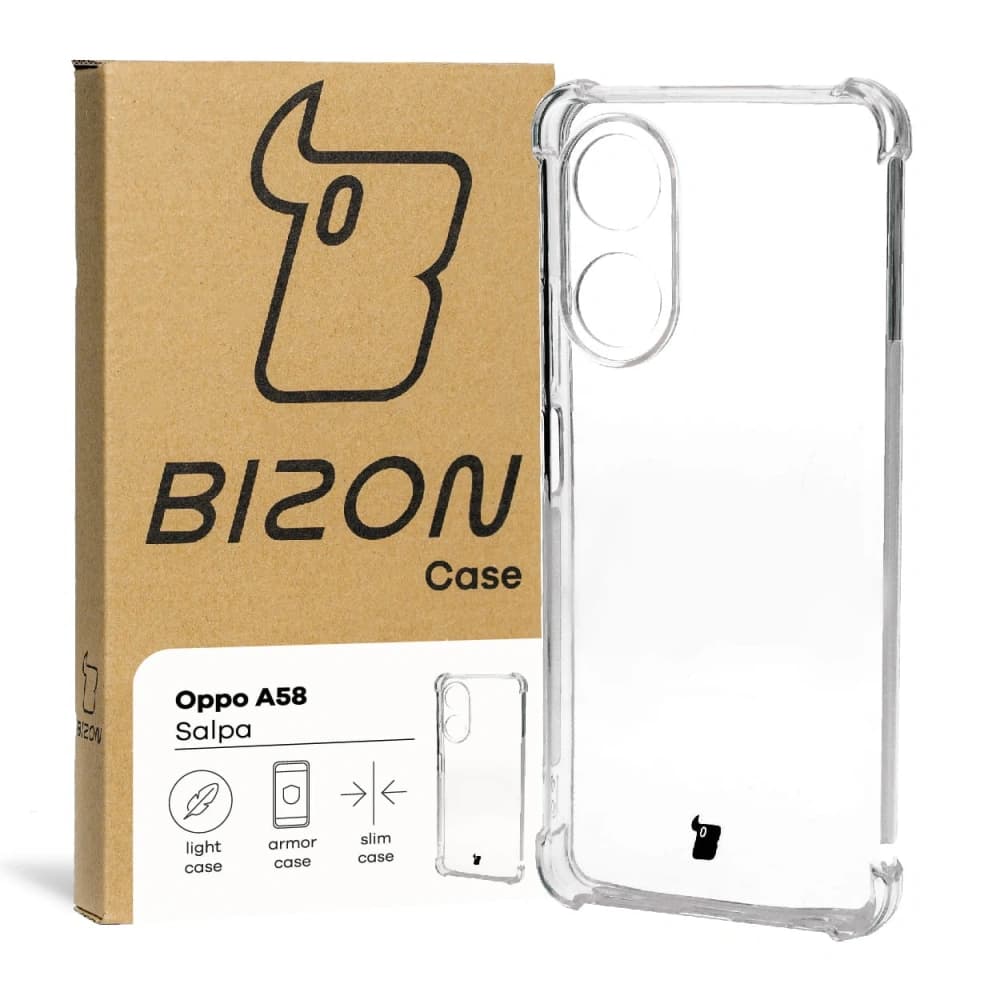 Bizon Case Salpa Oppo A58 4G clear - 1