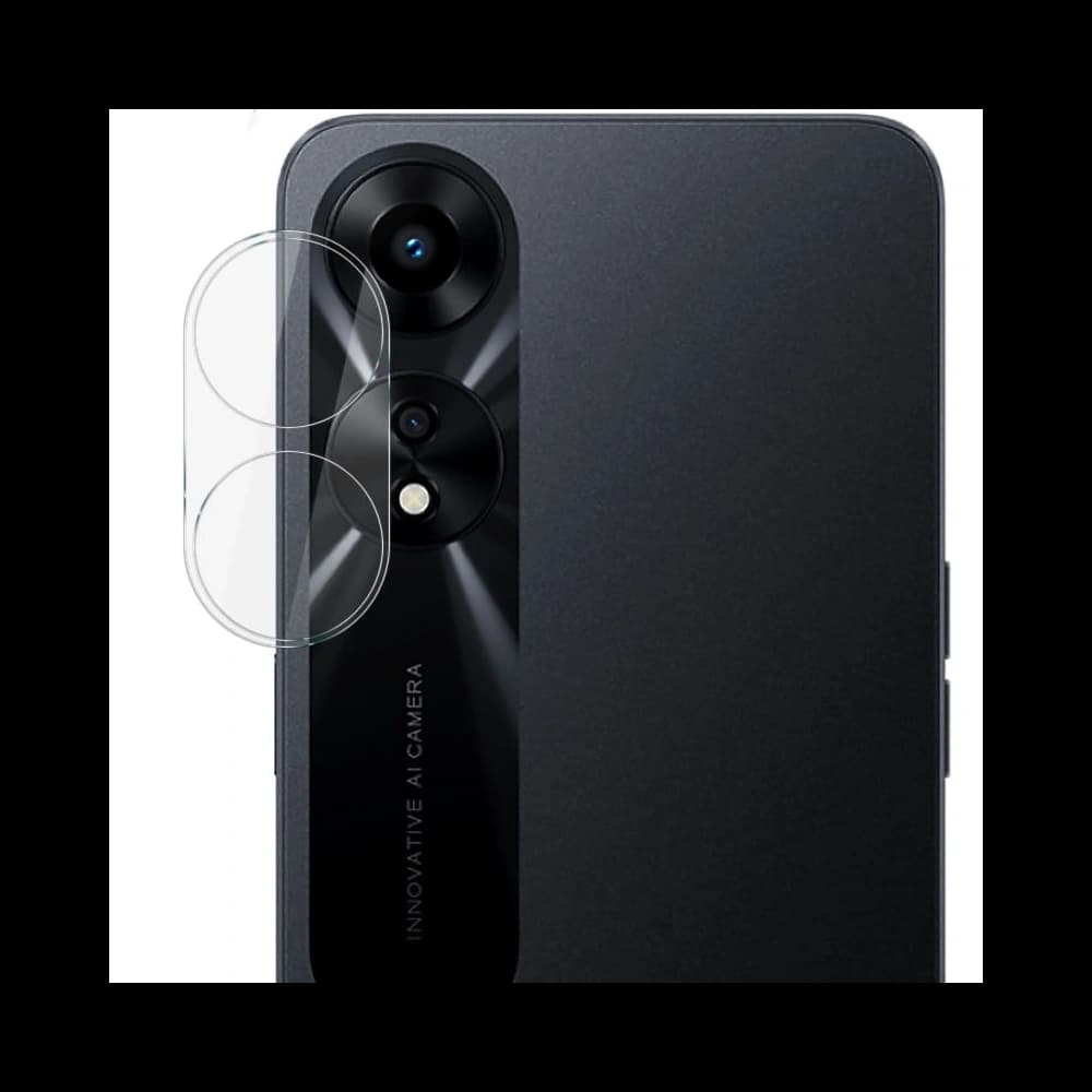 BIZON Clear 3x screen glass + camera glass Oppo A78 4G - 6