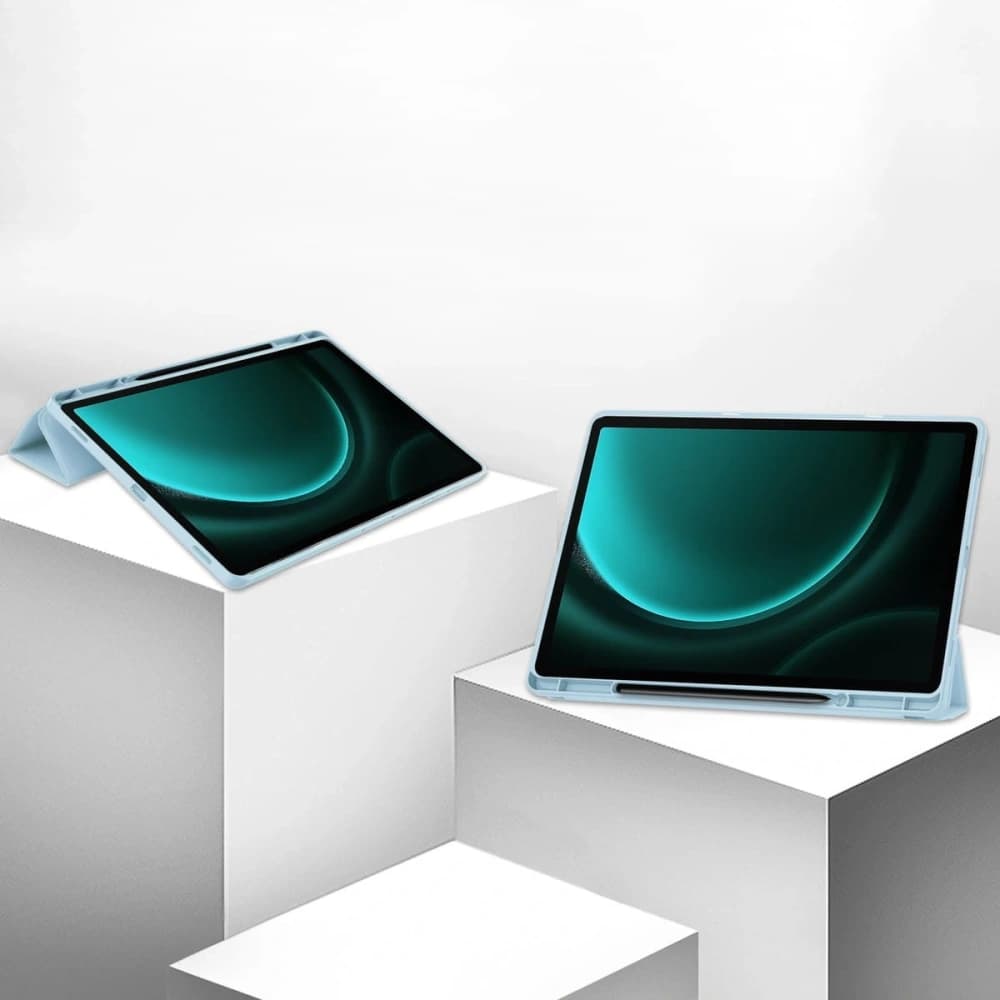 Bizon Case Tab Lizard Samsung Galaxy Tab S9 FE Plus blue - 4