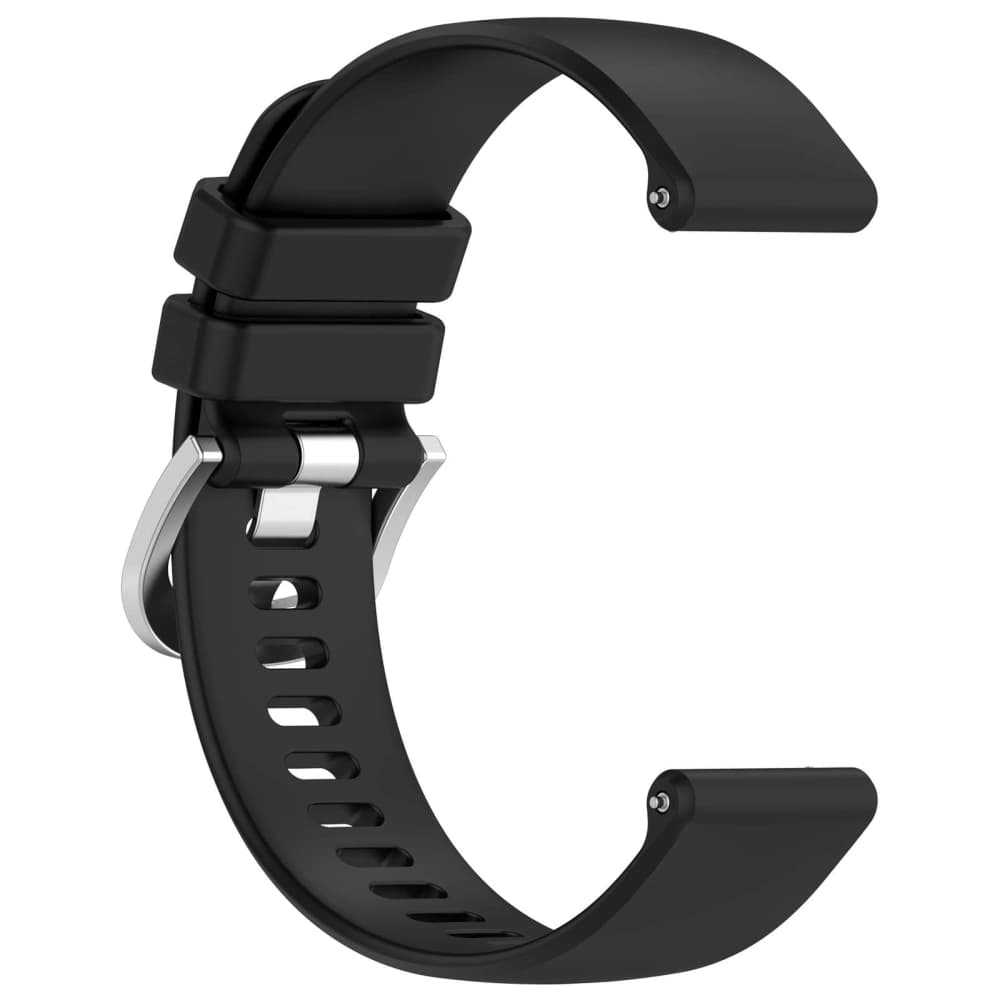 Bizon Strap Óra Szilikon Pro Garmin Vivoactive 5 fekete - 5