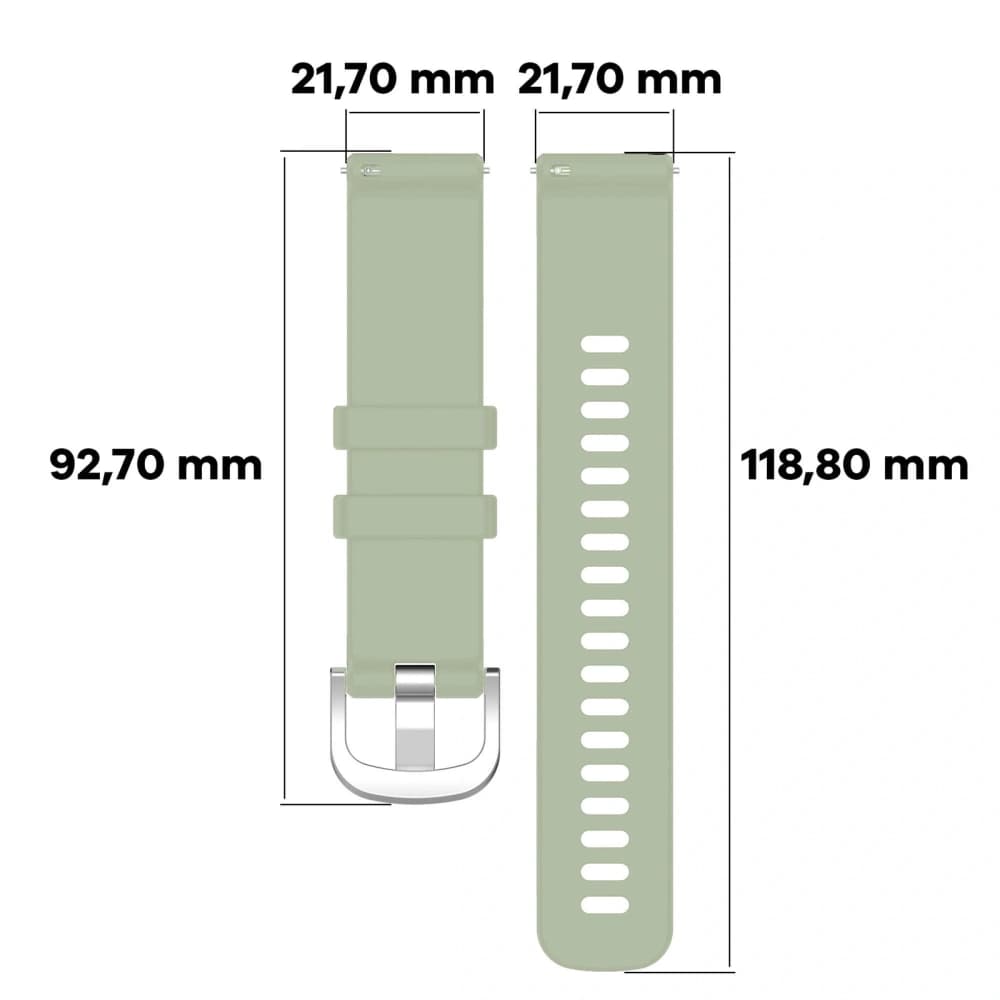 Bizon Strap Watch Silicone Pro Huawei Watch GT 5 Pro/GT 5/GT 4 46mm türkis - 2