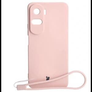 Etui Bizon Case Silicone pro Honor 90 Lite světle růžové