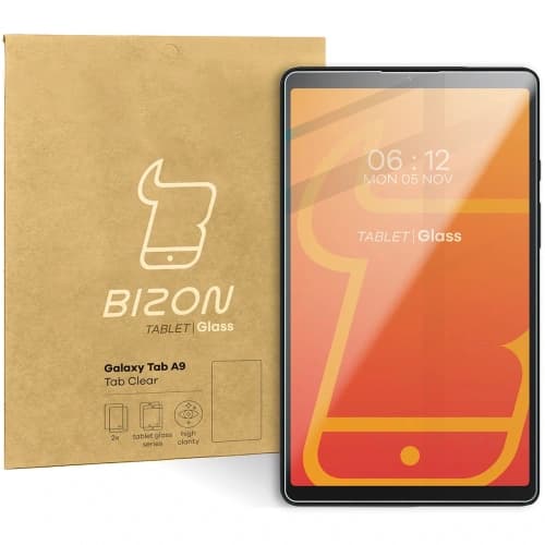 Bizon Glass Tab Klar Samsung Galaxy Tab A9 [2 PACK]