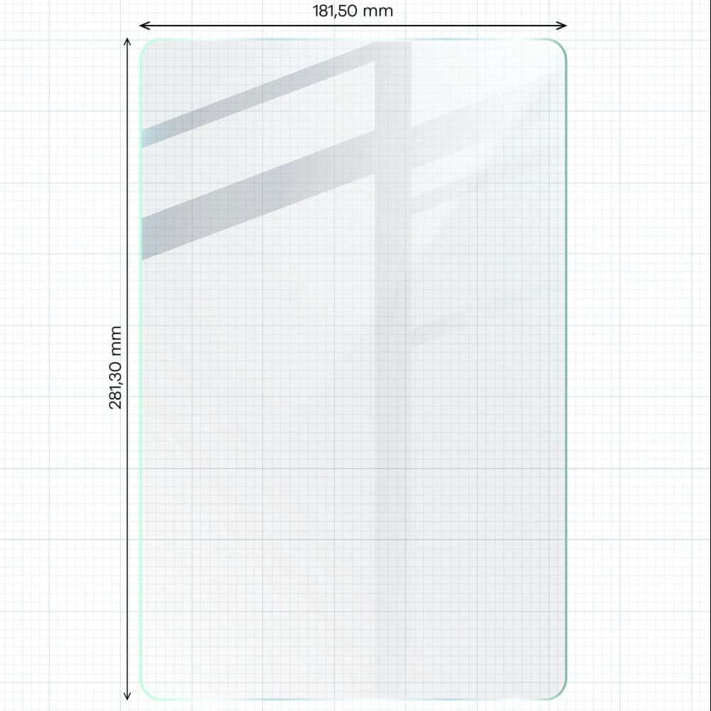 Bizon üveg táblázat tiszta Samsung Galaxy Tab S10 Plus/S9 FE Plus/S9 Plus/S8 Plus/S7 Plus/S7 FE [2 CSOMAG] - 2