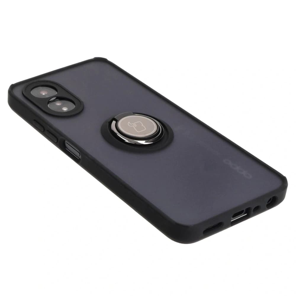 Bizon Case Hybrid Ring Oppo A38 4G smoky with a black frame - 4