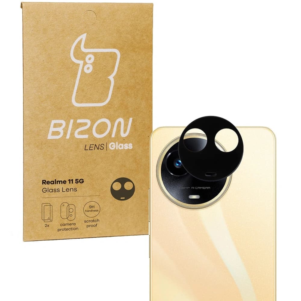 Bizon Glaslinse Realme 11 5G [2 PACK] - 1