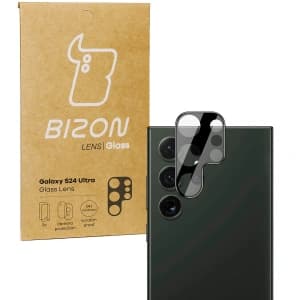 Szkło na aparat Bizon Glass Lens do Samsung Galaxy S24 Ultra [2 PACK]
