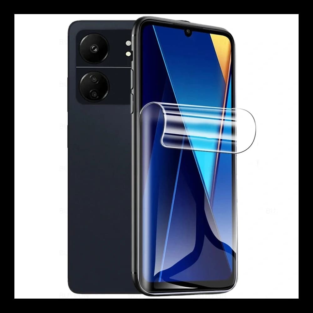 Bizon Glas Hydrogel Front Redmi 13C/13C 5G/Poco C65 [2 PACK] - 5