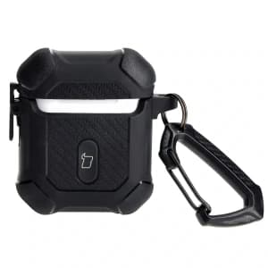 Bizon Case Headphone Armor Apple Airpods 1/2 black