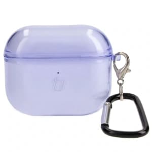 Bizon Case Headphone Clear Airpods 3 clear-purple