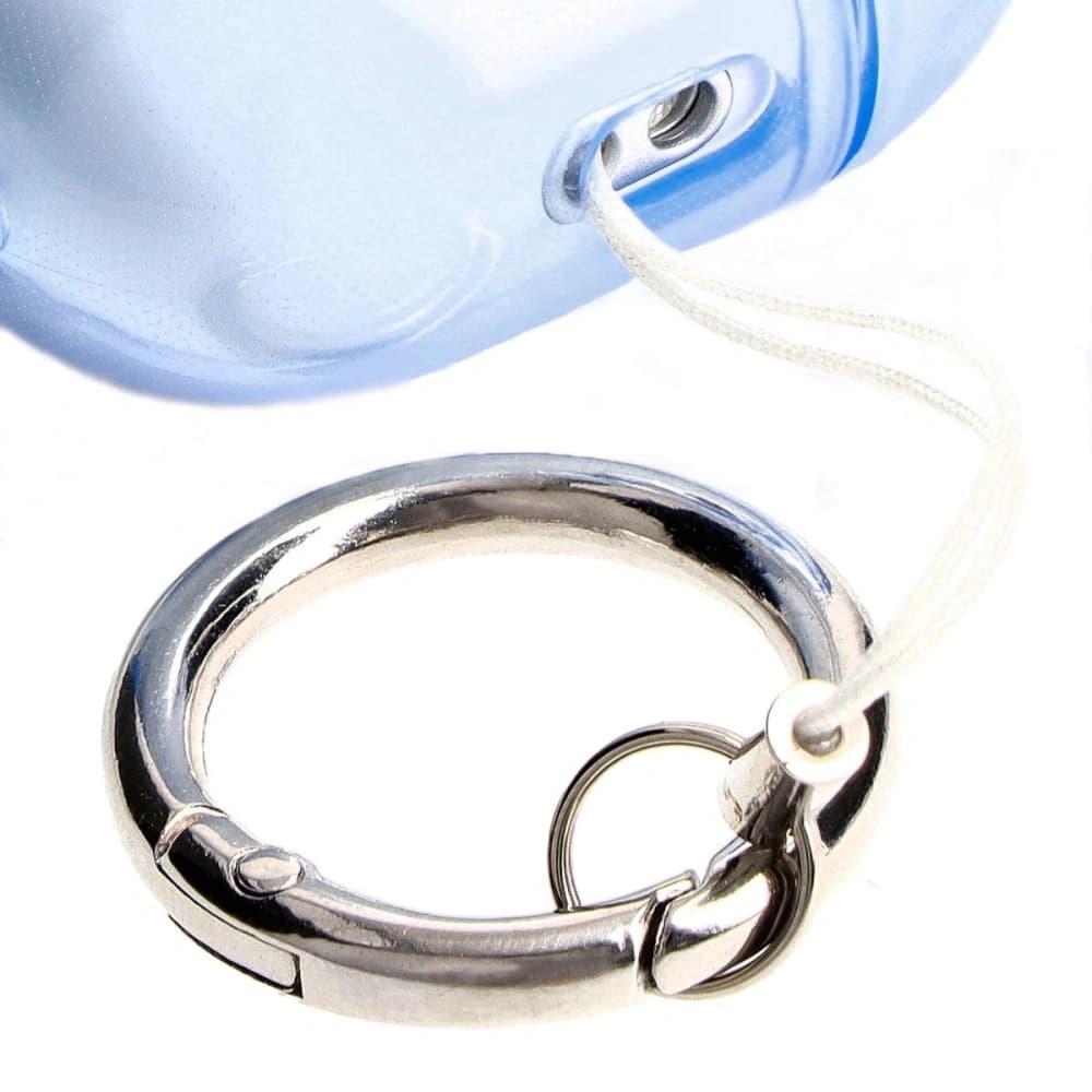 Etui Bizon Case Headphone Clear do Airpods Pro 2 przezroczysto-niebieskie - 5