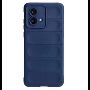 Bizon Case für Motorola Moto G84 5G in marineblau