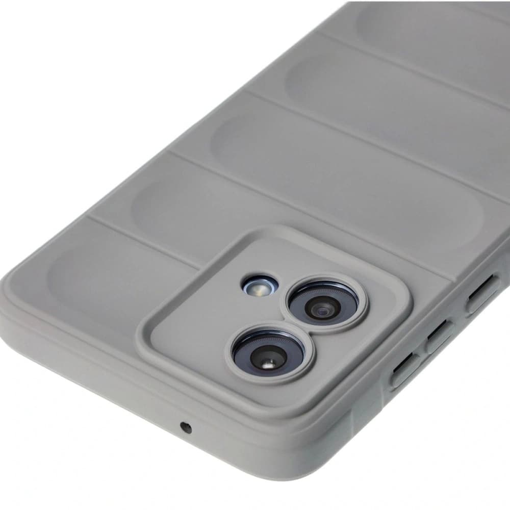 Bizon Case für Motorola Moto G84 5G hellgrau - 3