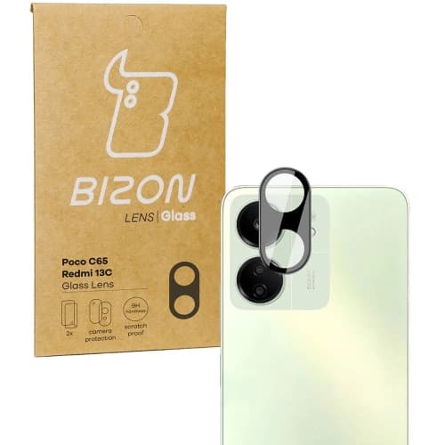 Bizon Glass Lens Redmi 13C/Poco C65 [2 PACK]