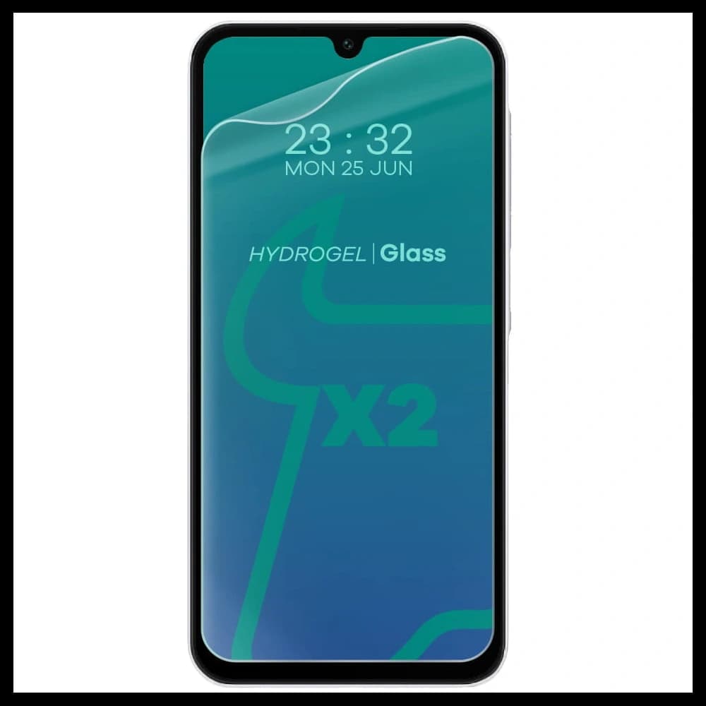 Folia hydrożelowa na ekran Bizon Glass Hydrogel Front do Samsung Galaxy A15 4G/5G Samsung Galaxy A25 5G / M15 5G [2 PACK] - 3