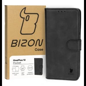 Bizon Case Tasche OnePlus 12 schwarz