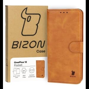 Bizon Case Pocket OnePlus 12 braun