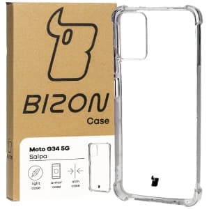 Caz Bizon Salpa Motorola Moto G34 5G transparent