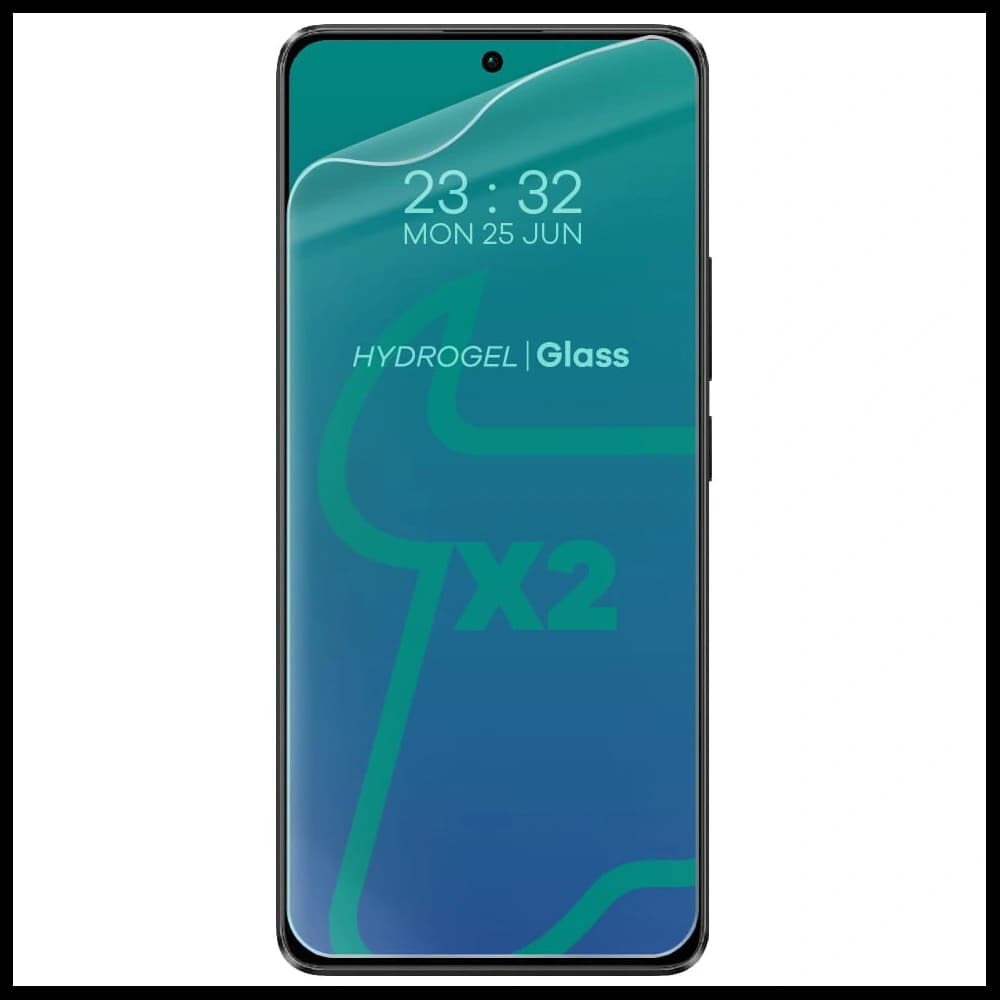 Fólie hydrogelová na displej Bizon Glass Hydrogel Front do Xiaomi Poco X6 / Poco M6 Pro 4G / Redmi Note 13 5G / Redmi Note 13 Pro 4G/5G [2 PACK] - 3