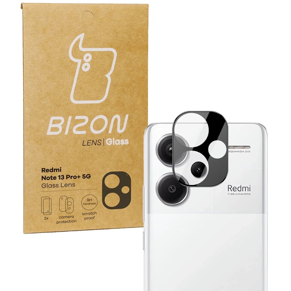 Bizon Glass Lens Xiaomi Redmi Note 13 Pro Plus 5G [2 PACK] - 1