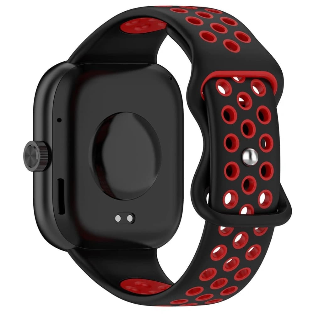 Bizon Strap Uhr Octo Redmi Uhr 4 / Xiaomi Smart Band 9 Pro / 8 Pro schwarz-rot - 3