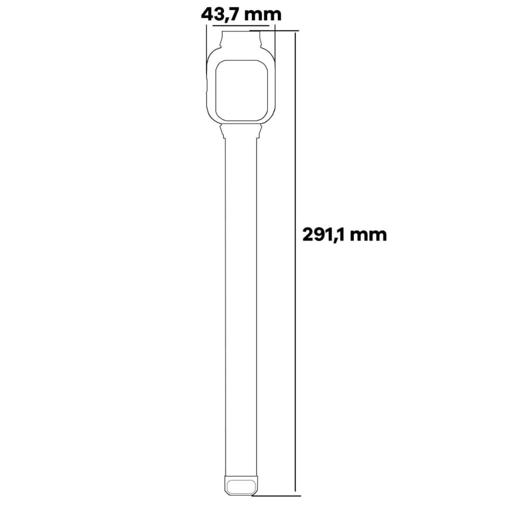 Bizon Strap + Case Uhrenkette Xiaomi Redmi Watch 4 gold - 4
