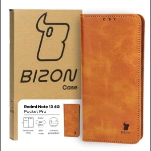 Bizon Case Pocket Pro Xiaomi Redmi Note 13 4G braun