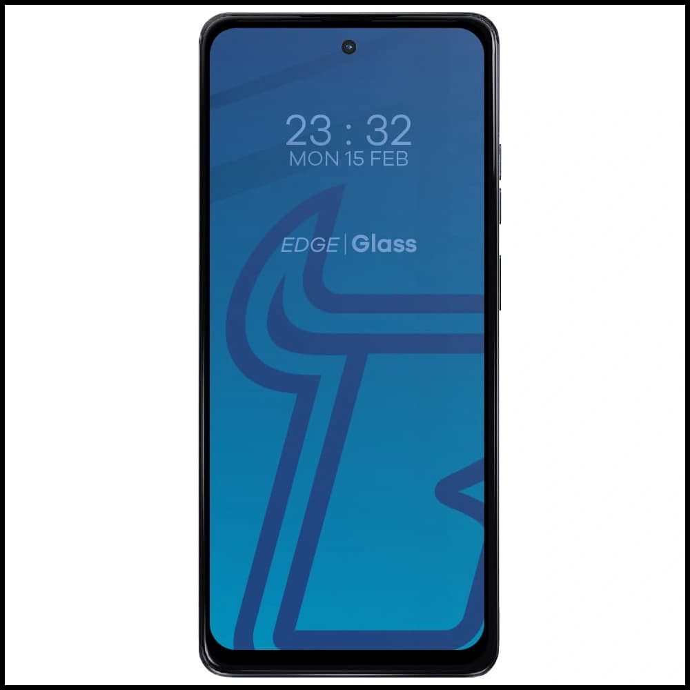 Bizon Glass Edge 2 Motorola Moto G04/G24/G24 Power/E14 fekete - 3