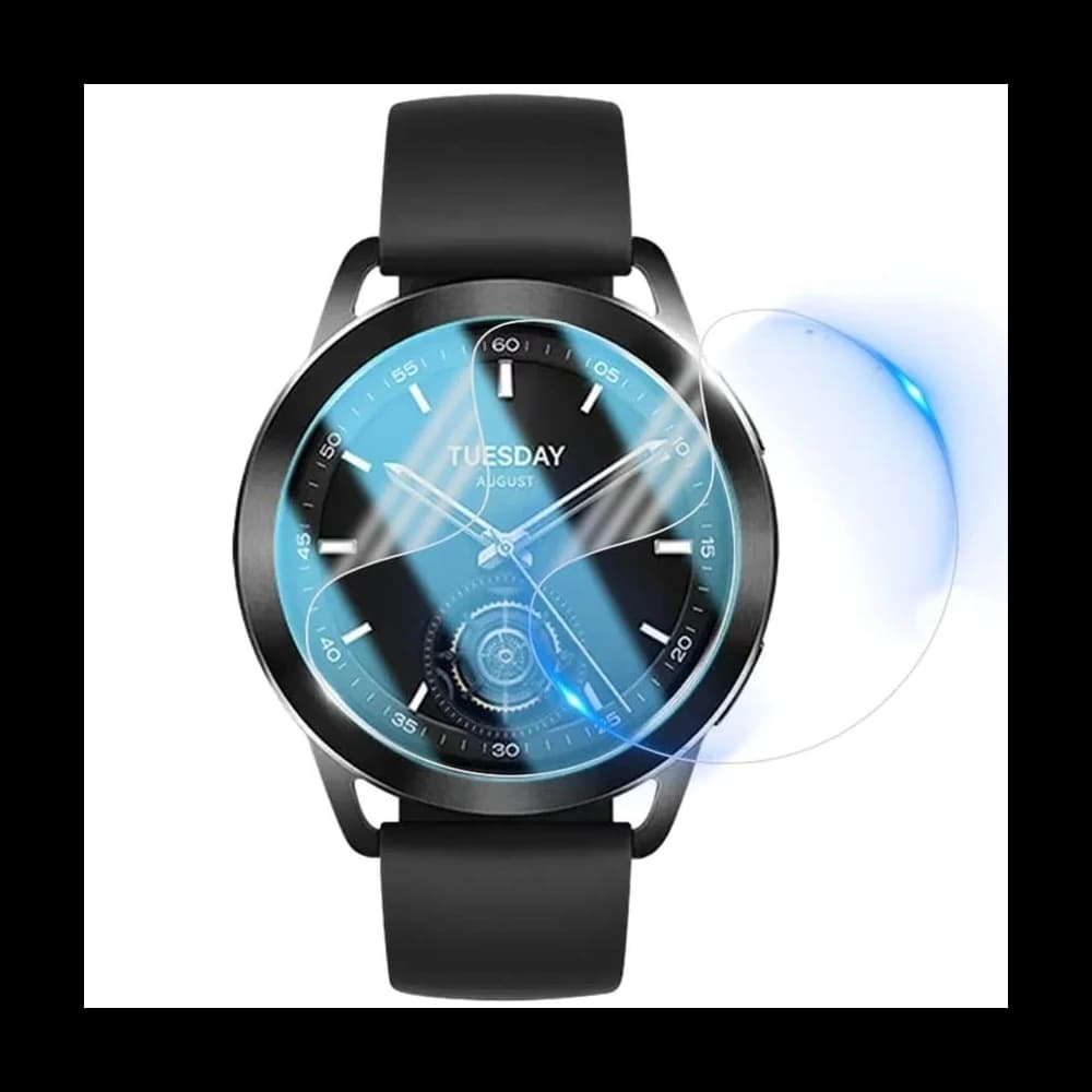 Bizon Glas Uhr Hydrogel Xiaomi Uhr S3 47 mm [2 PACK] - 2